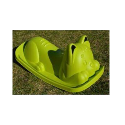 Smoby Tahterevalli Green Cat Rocker - 3