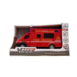 Sürtmeli Işıklı Pilli ve Sesli Araba - Ctoys