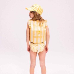 Swim Essentials Yellow Flower Market Köpük Dolgulu Yüzme Yeleği 3-6 Yaş - 3