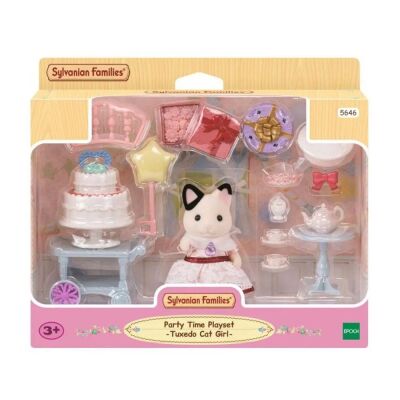 Sylvanian Families Parti Oyun Seti Kedi Kız - 1
