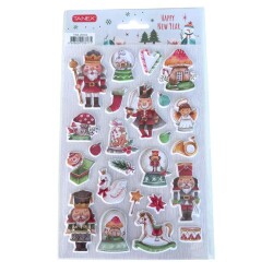 Tanex Sticker Yılbaşı 1 Büyük Etiket 2530205 - Tanex