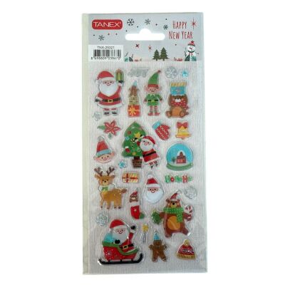 Tanex Sticker Yılbaşı 1 Orta Etiketi 2532105 - 1