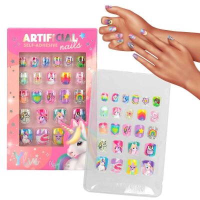 Top Model Tırnak Çıkartması Unicorn Temalı - 1
