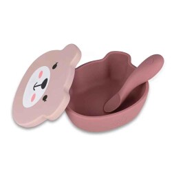 Tum Tum Silikon Beslenme Seti Betsy Bear - 3