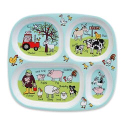 Tyrrell Katz Bölmeli Tabak 24x21x2 Cm Farmyard - Tyrrell Katz