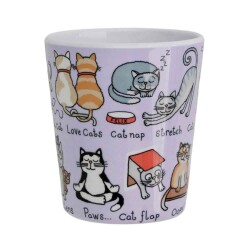 Tyrrell Katz Melamin Bardak Cats M - Tyrrell Katz