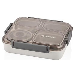 Vagon Life Bölmeli Çelik Yemek Termosu 1200 ML XC7080 - Vagon Life