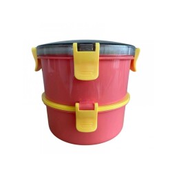 Vagon Life Çelik Yemek Termosu 2 Katlı Sefertası 1600 ML XC397 - 2