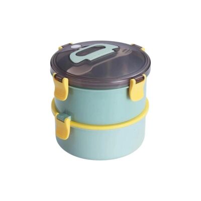 Vagon Life Çelik Yemek Termosu 2 Katlı Sefertası 1600 ML XC397 - 7