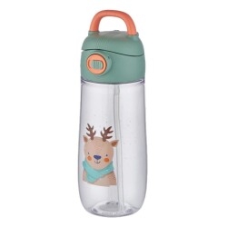Vagon Life Pipetli Su Matarası 550 ML Hayvan Figürlü - Vagon Life