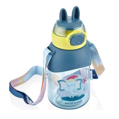 Vagon Life Pipetli Suluk 650 ML Askılı Kapağı Figürlü - 1