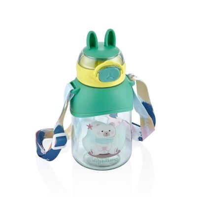 Vagon Life Pipetli Suluk 650 ML Askılı Kapağı Figürlü - 3