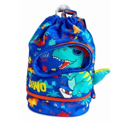 Vest Su Geçirmez Sırt Çantası Orman Dinozoru - Vest