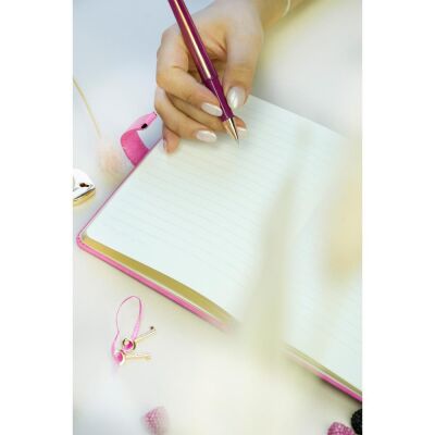 Vj Defter 13X18 Hush Hush Kilitli 80 Gr Fuşya 160 Yp - 6