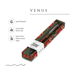 Vj Venüs Tükenmez Kalem Kutulu Nar V-12 - Victorias Journal