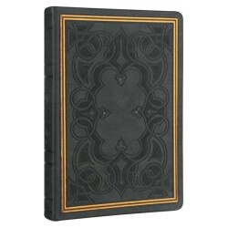 Vj Vintage Old Book Defter 14 x 20 Cm 80 Gr 160 Yap Çizgili Füme - 1