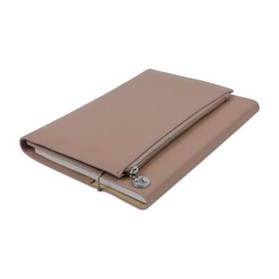 Vj Zipco Clutch Defter 14 x 20 Cm 96 Yap Çizgili Bej 80 Gr - 1