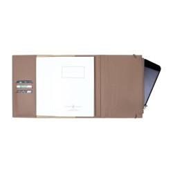 Vj Zipco Clutch Defter 14 x 20 Cm 96 Yap Çizgili Bej 80 Gr - 2