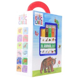 World of Eric Carle My First Library 12 Board Book Set İngilizce Kitaplar - Pi Kids