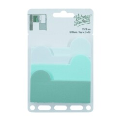 Yapışkanlı Index 123x78 mm 4 renk x 15 yaprak - Victorias Journal
