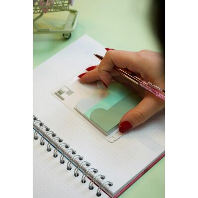 Yapışkanlı Index 123x78 mm 4 renk x 15 yaprak - 3