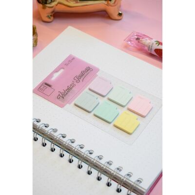 Yapışkanlı Index 25x25 mm 150 yaprak 6 renk - 1