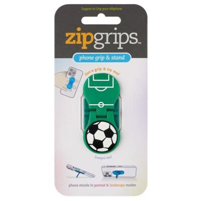 Zipgrips Soccer Telefon Tutucu ve Stand Futbol - 1