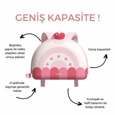 ZOYZOII Dream Serisi Rall Cake Sırt Çantası - 3