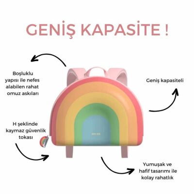 ZOYZOII Dream Serisi Sugar Heart Rainbow Çantası - 2